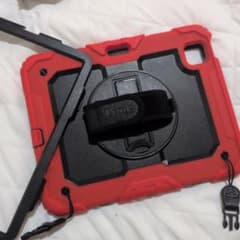 TimeCity iPadケース レッド ブラックのサムネイル