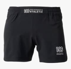 ONE HUNDRED ATHLETIC ブラックショートパンツ - メルカリ