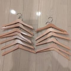 ★IKEA　キッズハンガー　木製★13本セットのサムネイル