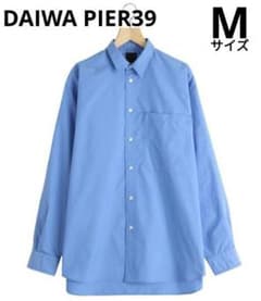 [緊急値下げ！]DAIWA PIER39 26ss即完シャツ SAX Mサイズ daiwa pier39 26SS 長袖シャツ SAX ダイワピア39 ブルー - メルカリ