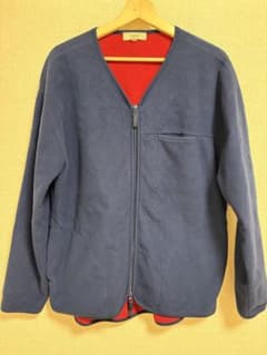B:MING LIFE STORE フリースジャケット ネイビーのサムネイル