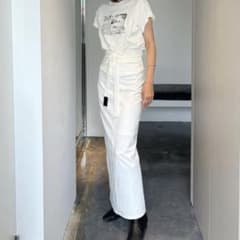 q*i様 dich henderson jogging maxi white q*i様 dich henderson jogging maxi white - メルカリ