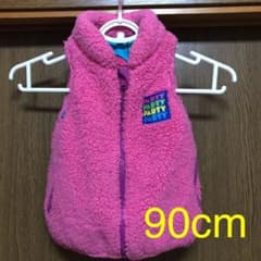 ☆ PARTY PARTY ボア ベスト 90cm リバーシブル ☆のサムネイル