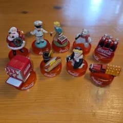 Coca-Cola ボトルキャップ フィギュア 9種セット - メルカリ