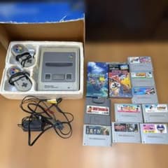 SUPER FAMICOM 本体 ソフト11本セット ジャンク品 - メルカリ