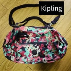 平*屋様 Kipling ショルダーバッグ 花柄のサムネイル