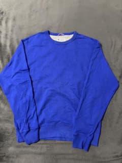 り*た様 Champion 青 長袖トレーナーのサムネイル
