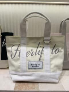 Herlipto ハリプ トートバッグ yellow 新宿ルミネ2限定品 - メルカリ
