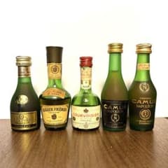 コニャック・ブランデー ミニボトル 5本セットのサムネイル