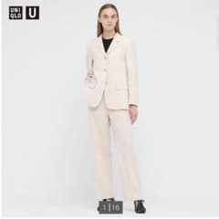 UNIQLO U テーラードジャケット　セットアップ可能のサムネイル