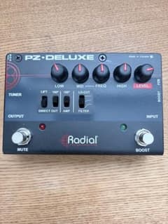 美品】アコースティックギター用プリアンプ Radial PZ-Deluxe - メルカリ