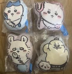 치이카와 쿠션 마스코트 4종 세트 뽑기