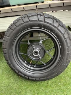 サ*ー様 モンキー125JB03純正リアタイヤホイール サ*ー様 モンキー125JB03純正リアタイヤホイール - メルカリ