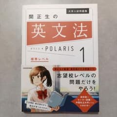 大学入試問題集 関正生の英文法ポラリス[1 標準レベル]のサムネイル