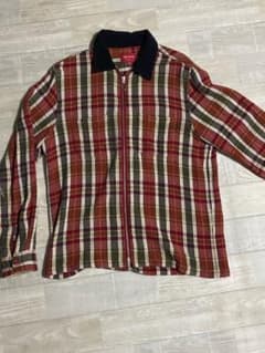 supreme  Plaid Thermal Zip Up Shirtのサムネイル
