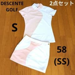 DESCENTE GOLF デサントゴルフ シャツ(S)＆スカート 58(SS)のサムネイル