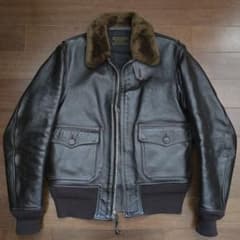 馬革G-1 THE FEW 実名復刻 AN-J-3A ダークシールブラウン38のサムネイル