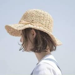 flower風  麦わら帽子のサムネイル