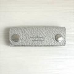 Coco【エルベシャプリエ】ハンドルグリッパー　ペルル　グレー　レザー Coco様専用【エルベシャプリエ】ハンドルグリッパー ペルル グレー