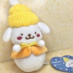 ポムポムプリン むにゅぐるみ マスコット 雪だるま - メルカリ