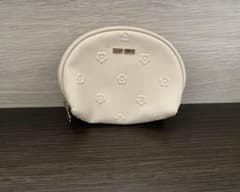 MARY QUANT デイジー柄 ポーチ ホワイトのサムネイル