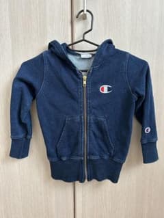 Champion ネイビー ジップアップパーカー 100のサムネイル