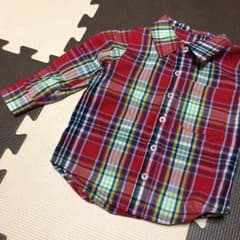 チェックシャツ 美品のサムネイル