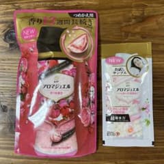 レノア　アロマジェル　アンティークローズ&フローラルの香り　お試しサンプル付きのサムネイル