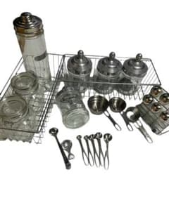 ダルトン ガラスキャニスター ステンレス計量カップ まとめ売り - メルカリ