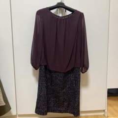 Comme ca Mature　ひざ丈ワンピースのサムネイル