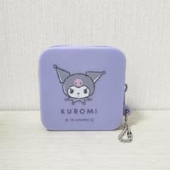 Kuromi 薄紫色 ポーチ チェーン付き トレーディング シリコンポーチのサムネイル