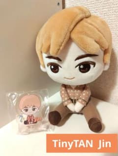 [즉구입]TinyTAN Dynamite Jin 봉제인형 클립