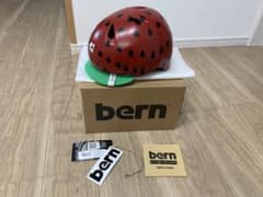 burn バーン　子供用　ヘルメット　ストロベリーのサムネイル