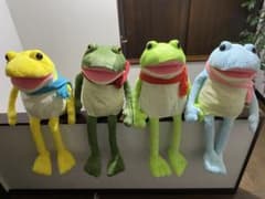 新品未使用】おとぼけケロピョン ほんわかマフラー 4種 ウルトラ