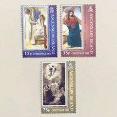 2391 外国切手 ギルバート諸島 1969年クリスマス 聖母子 2種完 未使用 外国切手3枚（アセンション島：クリスマスの宗教画） - メルカリ