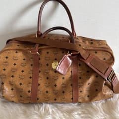 MCM ボストンバッグ 中型 ブラウンyuandaiさん専用 MCM ボストンバッグ 中型 ブラウンyuandaiさん専用 - メルカリ