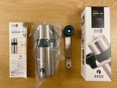 【新品未使用】ALGOハンディグリーンティミル　日本製　お茶専用ミルのサムネイル