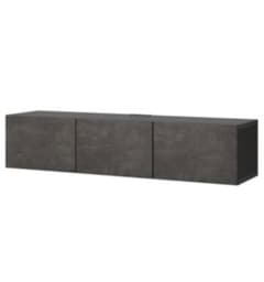 IKEA カルヴィーケン 60×38 ダークグレー 3枚セットのサムネイル