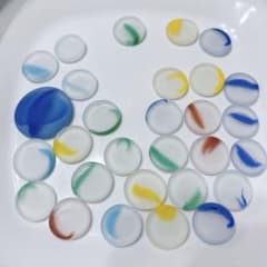 おはじき⑦ シーグラス　シー玉　ビー玉　おはじきのサムネイル
