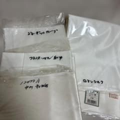 アートフラワー用 白布地 詰合せ⑧のサムネイル