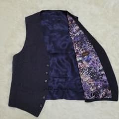 Paul Smith　ベスト　花柄　メンズ　日本製のサムネイル