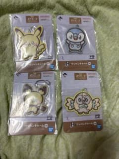 一番くじ ポケピース H賞 ワッペンチャーム 4種セットのサムネイル