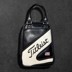 【希少/ビンテージ】Titleist タイトリスト シャグバッグ　シューズケース 希少☆ビンテージ Titleist タイトリスト シャグバッグ シューズケース