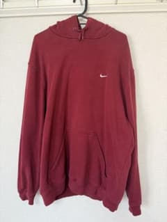 NIKE スウェットプルオーバーパーカー レッドのサムネイル