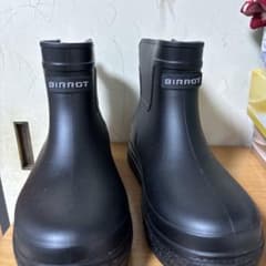 BIRROT レインブーツ ブラック ショート丈のサムネイル