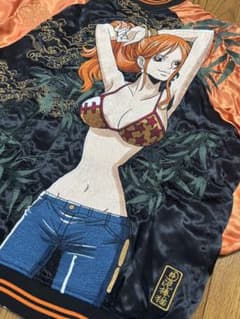 レア　入手困難品　絡繰魂×ONE PIECE スカジャン　ナミ　泥棒猫 レア 入手困難品 絡繰魂×ONE PIECE スカジャン ナミ 泥棒猫 - メルカリ