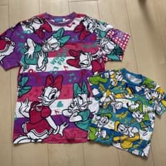ディズニー　親子ペアTシャツ⭐︎美品のサムネイル