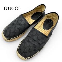 GUCCI GG キャンバス エスパドリーユ 24.5 GUCCI（グッチ） スニーカー レディース シューズ GGキルティング
