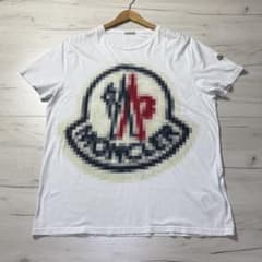 美品】国内正規 モンクレール MAGLIA ピクセルロゴTシャツ 3XL - メルカリ