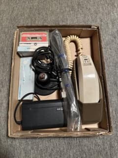 NTT 自動車電話 TZ-802型 1986年製 昭和レトロ - メルカリ